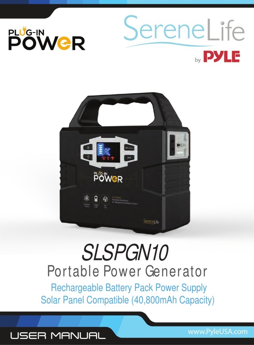 Pyle SereneLife SLSPGN10 user manual