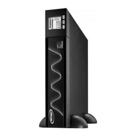 INFOSEC UPS SYSTEM E3 PERFORMANCE RT Series User manual