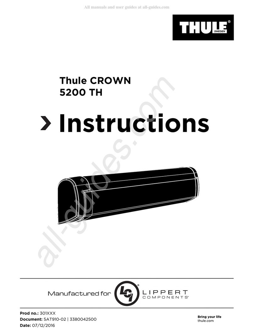 Thule CROWN 5200 TH User manual