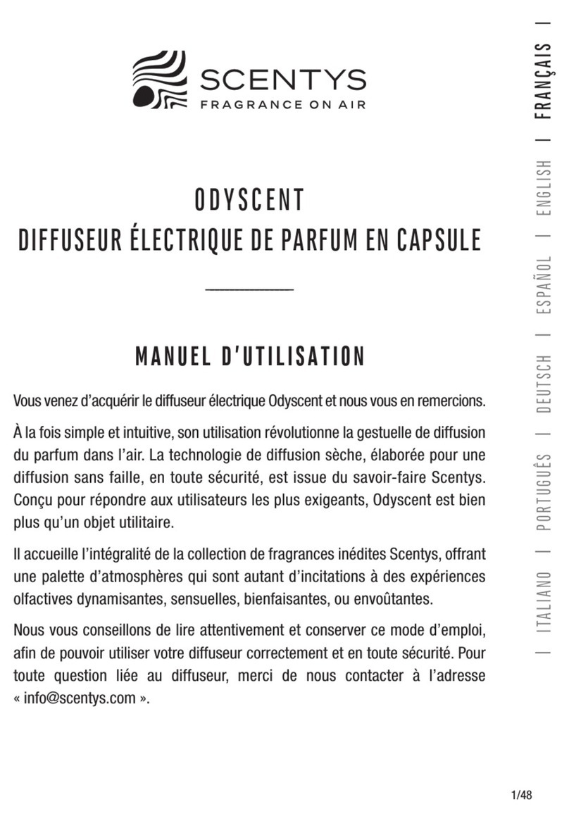 SCENTYS ODYSCENT user manual
