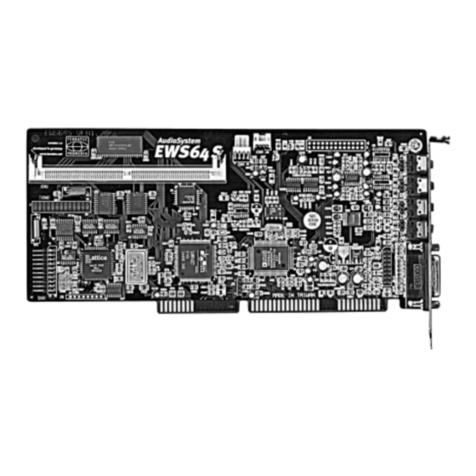 TerraTec AudioSystem EWS 64 S installation guide