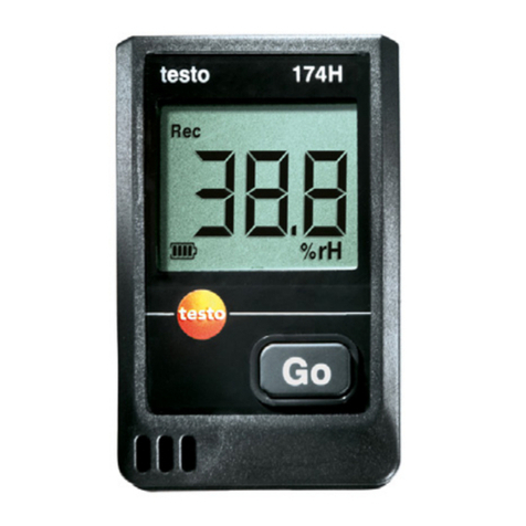 TESTO 173 User manual