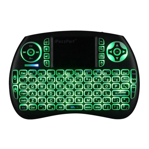 iPazzPort KP-810-21SDL-RGB instructions