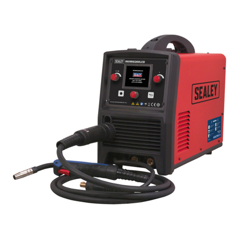 Sealey INVMIG200LCD User manual