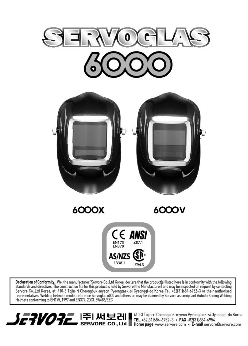 Servore ServoGlas 6000 Series User manual