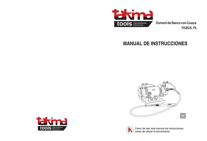 TAKIMA TKBGS-75 owner's manual