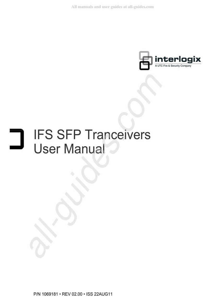 UTC Fire and Security Interlogix S30-RJ user manual