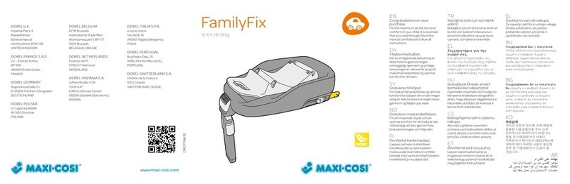 MaxiCosi FAMILYFIX User manual