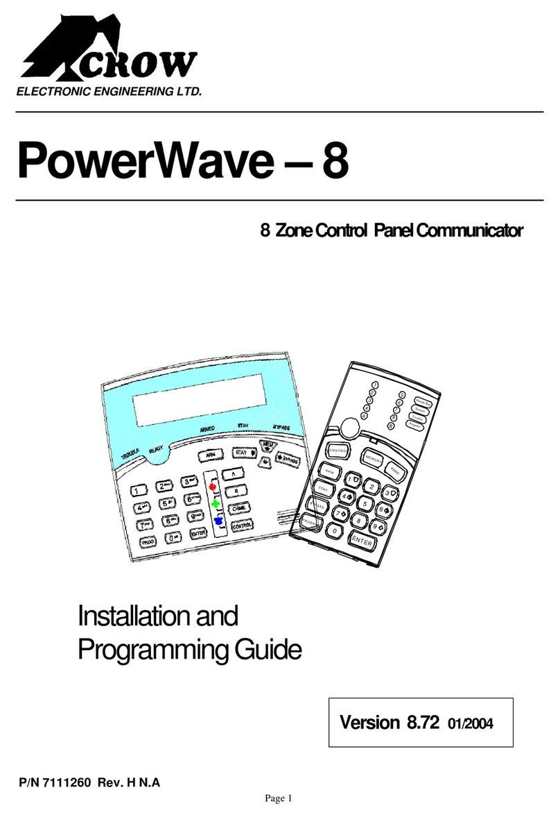 Crow PowerWave-8 Installation guide