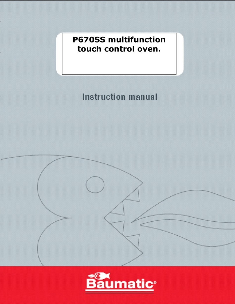 Baumatic P670SS User manual Baumatic P670SS User manual