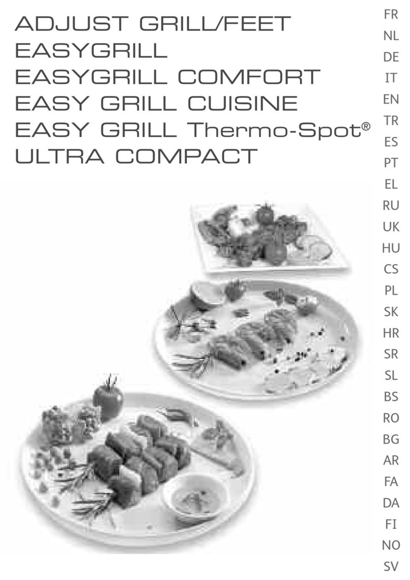 TEFAL EASYGRILL User manual