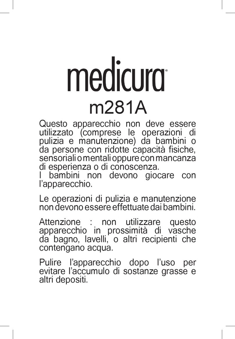 Medicura M281A Instructions for use