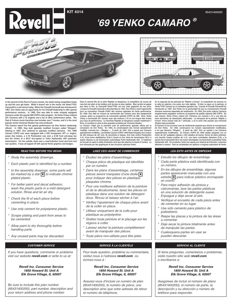 REVELL 4314 User manual