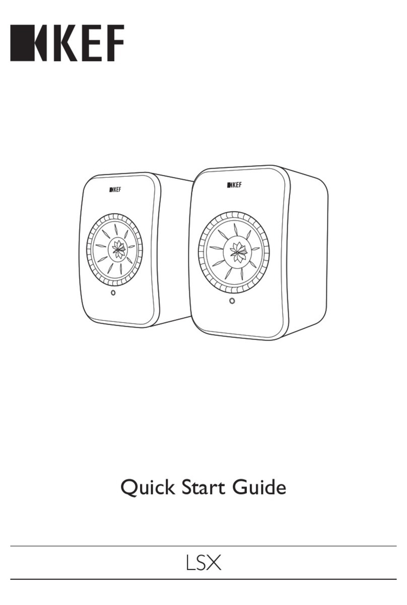 KEF LSX User manual