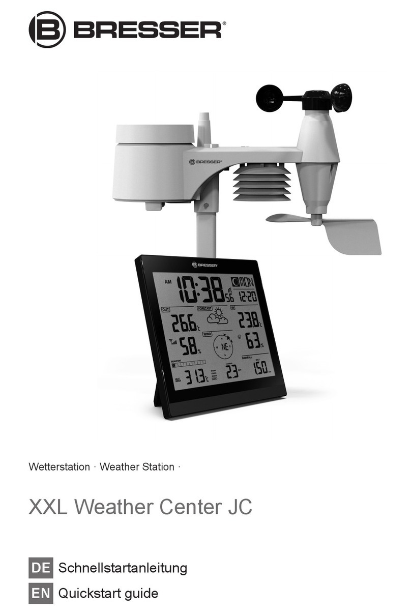 Bresser XXL Weather Center JC quick start guide