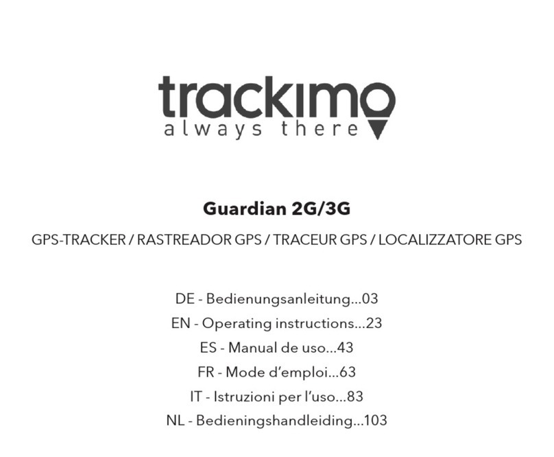 TRACKIMO Guardian 2G User manual