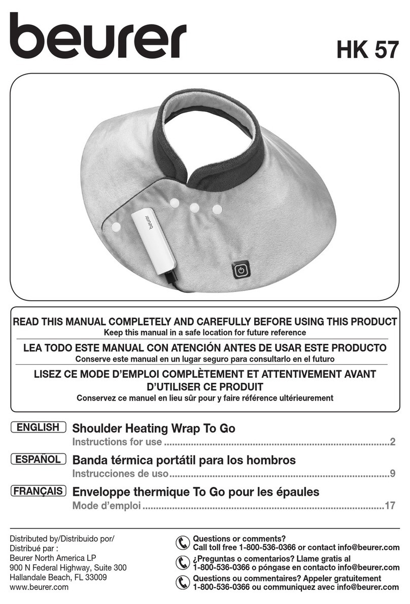 Beurer HK 57 Instructions for use