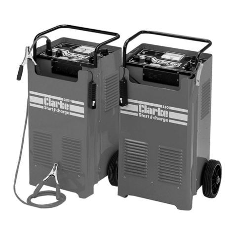 Clarke Start-N-Charge BC260N Instruction Manual