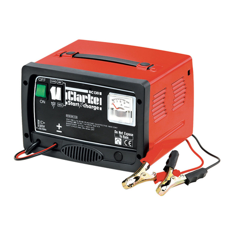 Clarke Start-N-Charge BC120C Operation & maintenance instructions