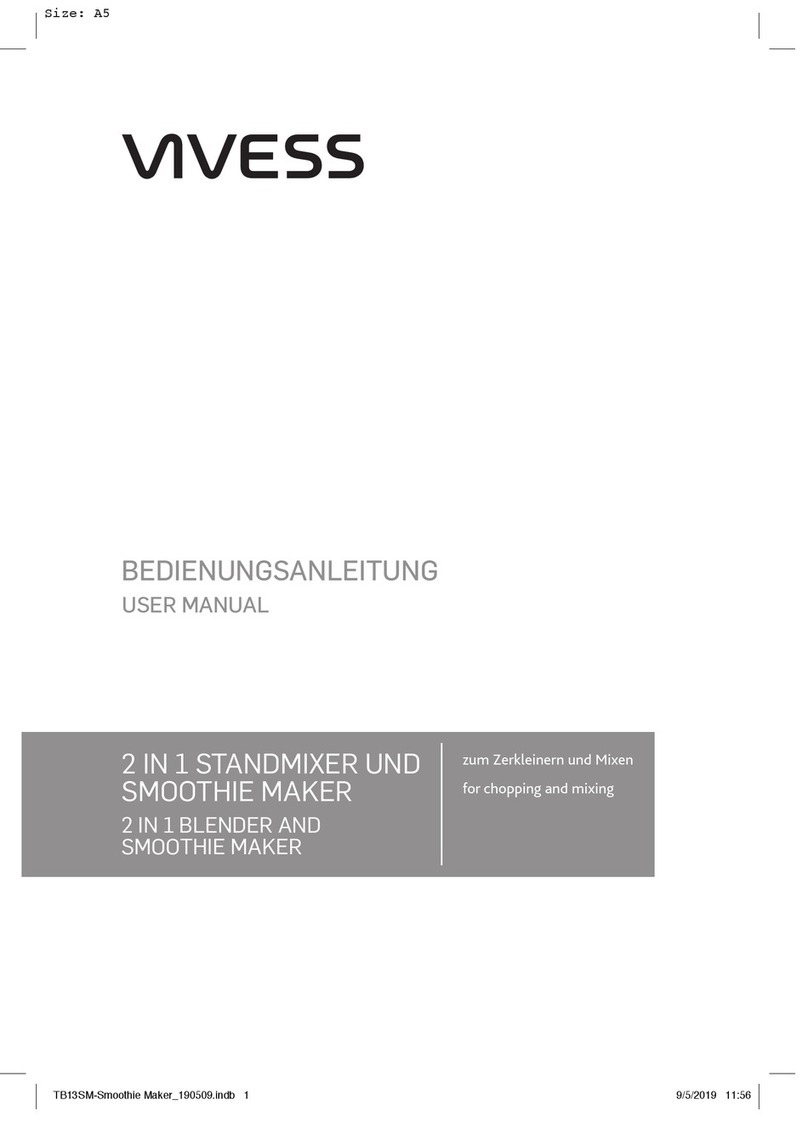 VIVESS 8238214 user manual