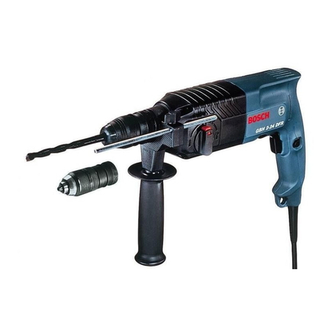 Bosch GBH 2-24 DFR Setup guide