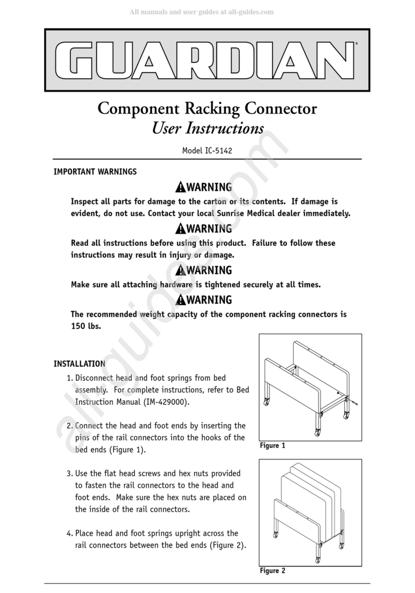 Sunrise Medical Guardian IC-5142 User instructions