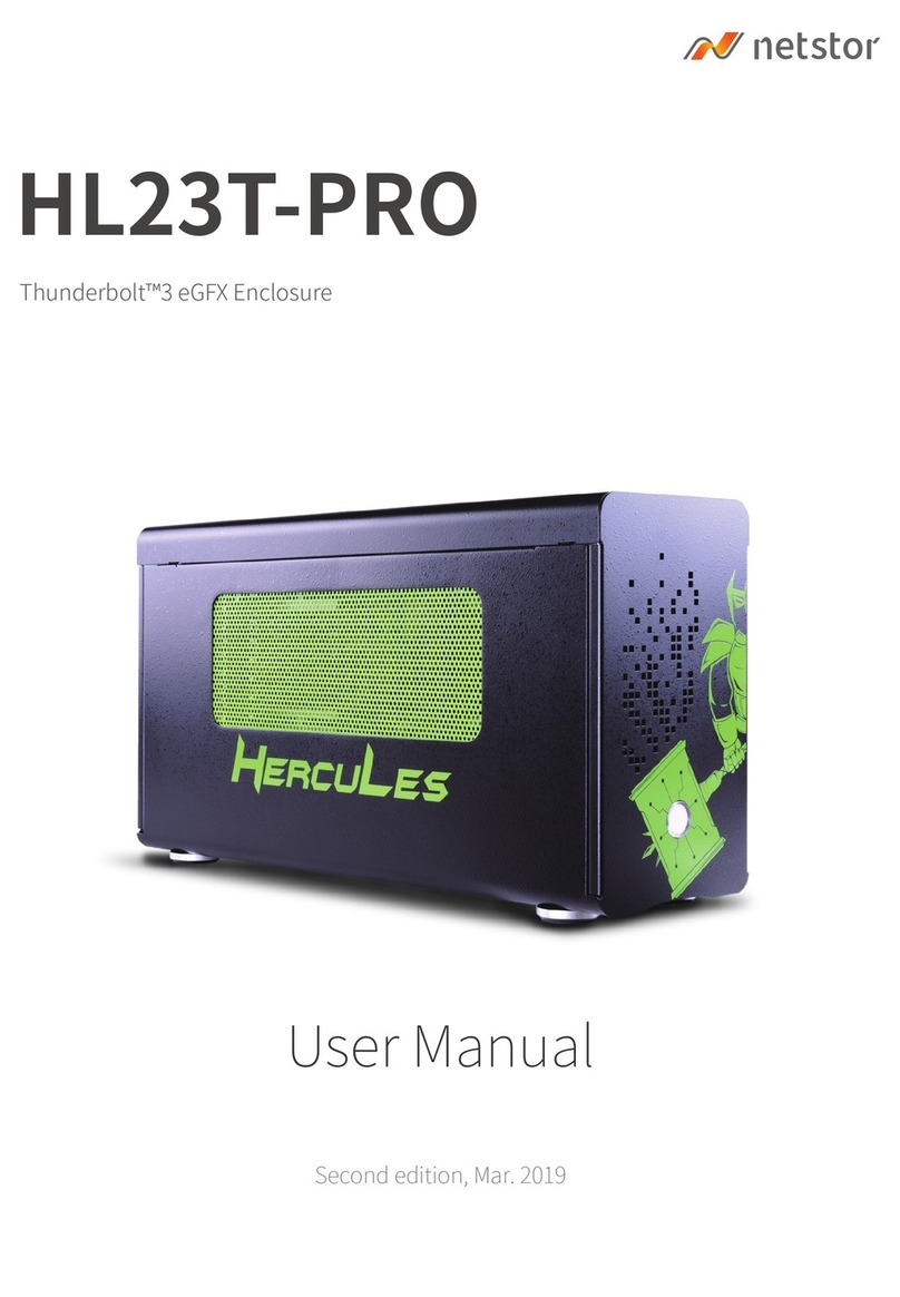 Netstor HercuLes HL23T-PRO User manual