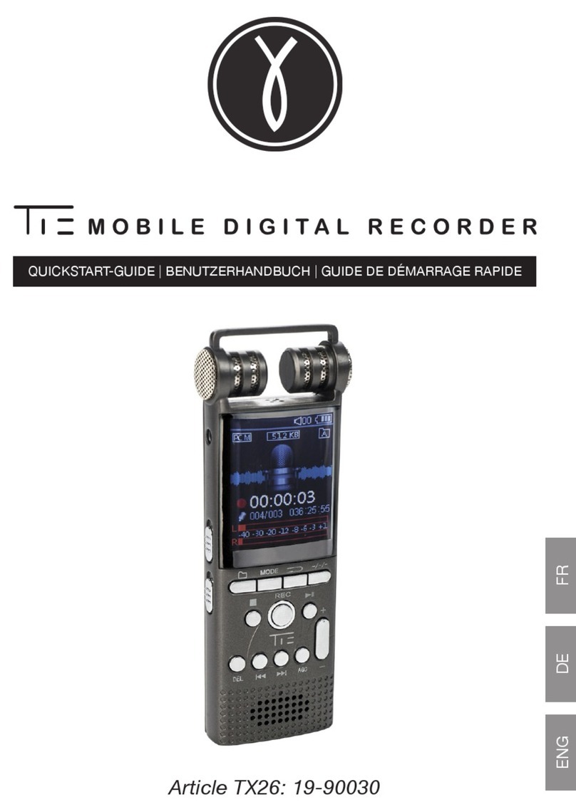 TIE TX26 quick start guide