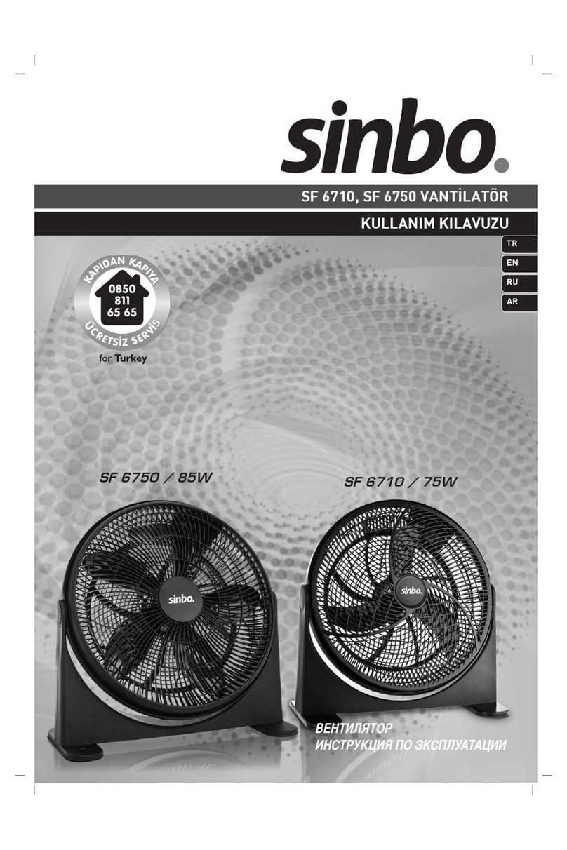 Sinbo SF 6710 instruction manual
