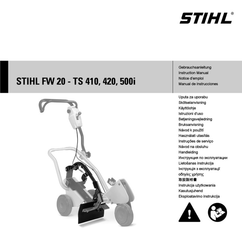 Stihl FW 20 TS 410 instruction manual Stihl FW 20 TS 410 instruction manual