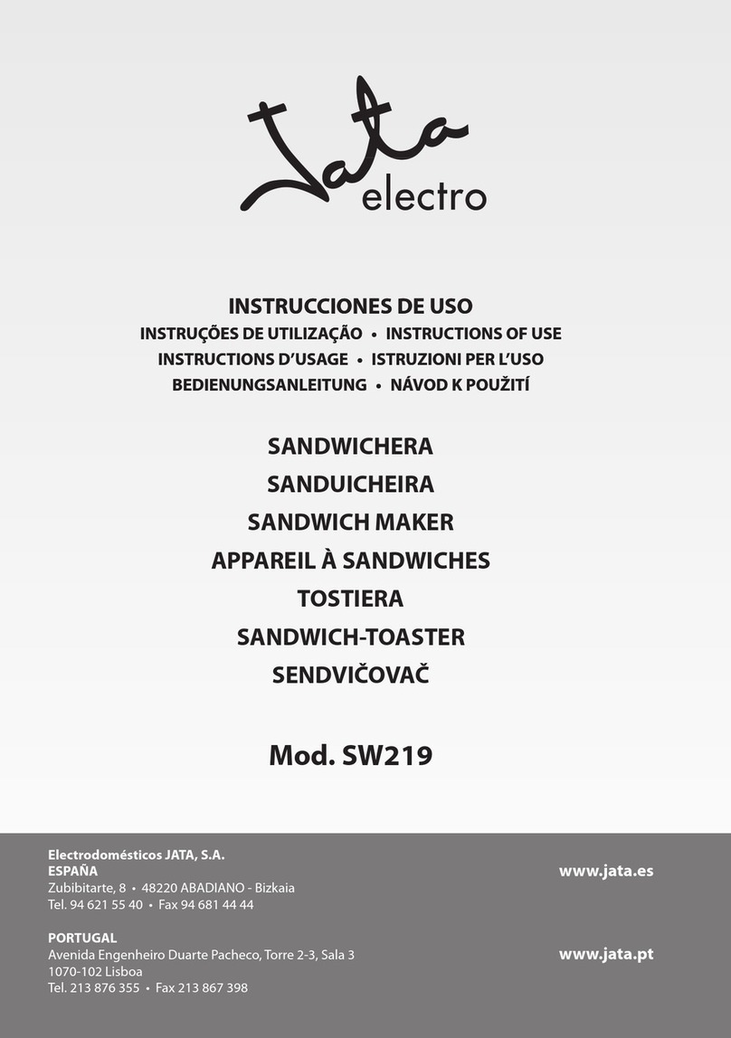 Jata electro SW219 Instructions of use