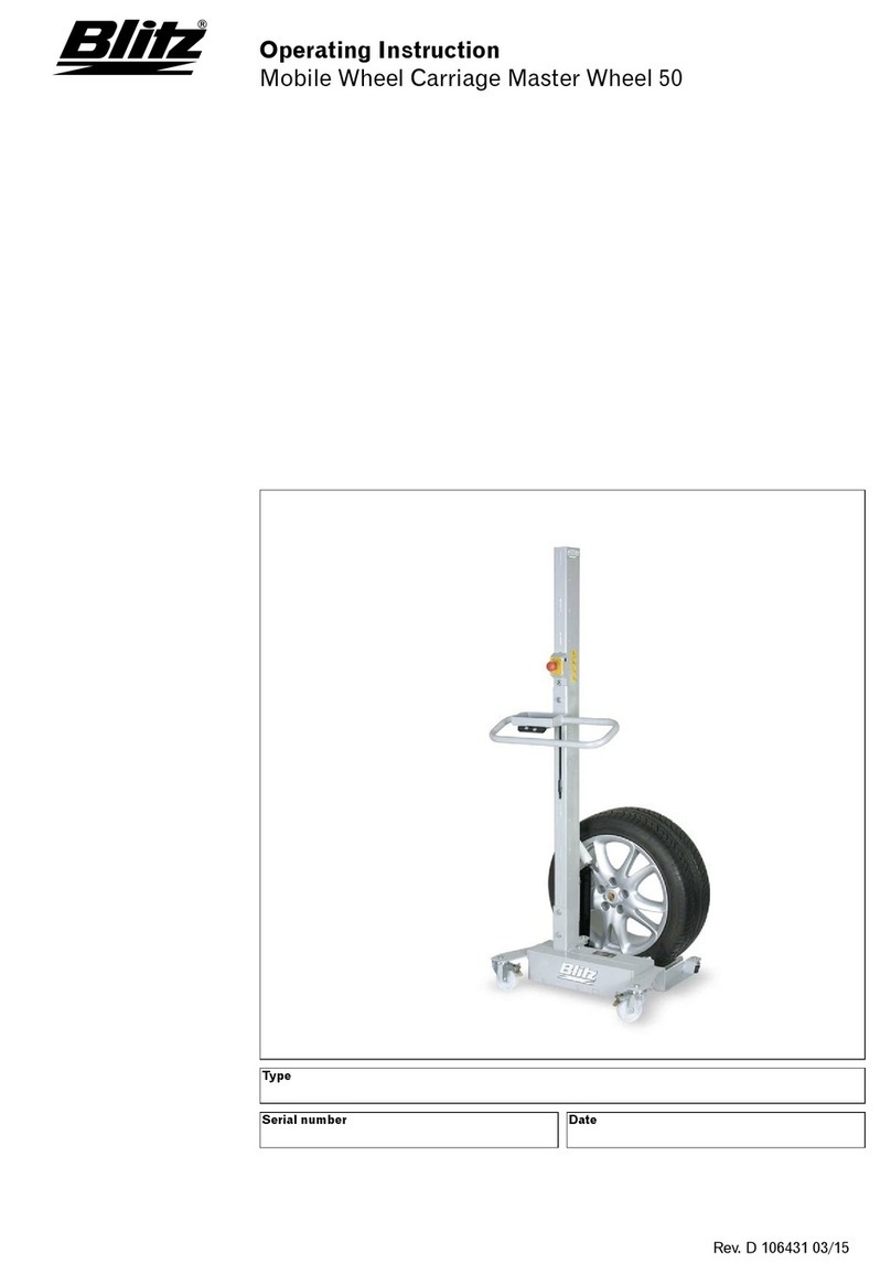 Blitz Master Wheel 50 Operating	 instruction