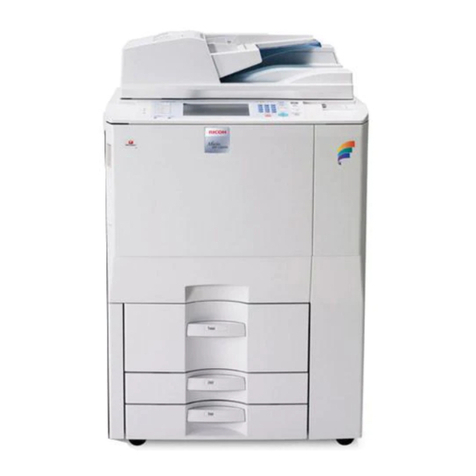 Ricoh Aficio MP C6000 User manual