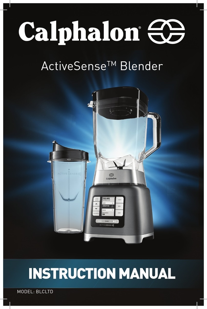 Calphalon ActiveSense BLCLTD User manual