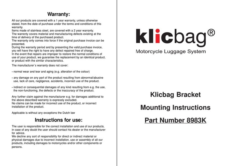 klicbag 8983K Mounting instructions