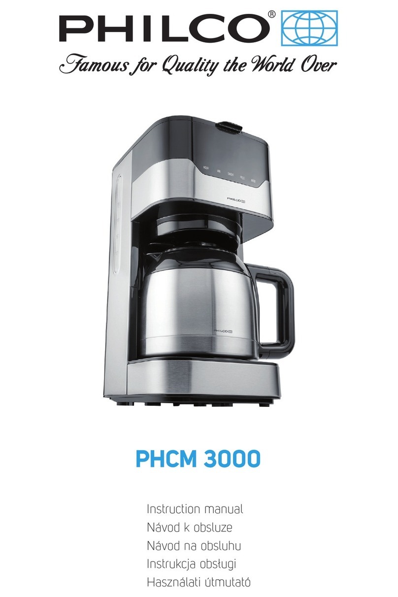 Philco PHCM 3000 instruction manual