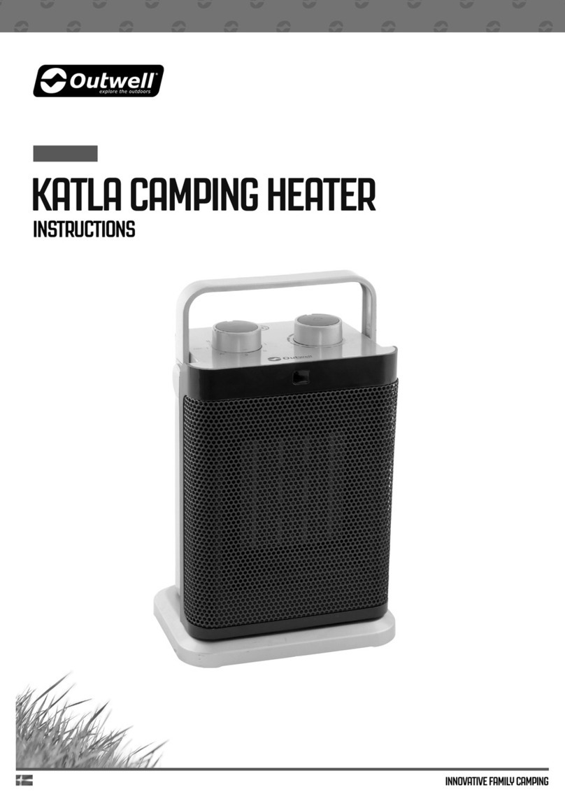 Outwell Katla Series instruction manual