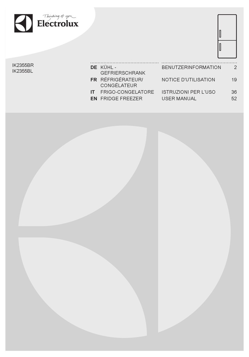 Electrolux IK2355BR User manual