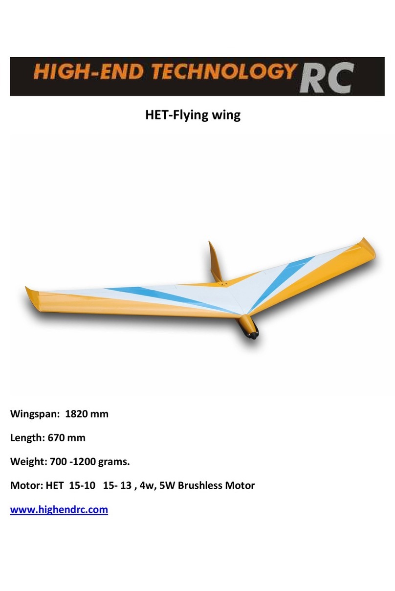 High-End Technology Flying Wing User manual