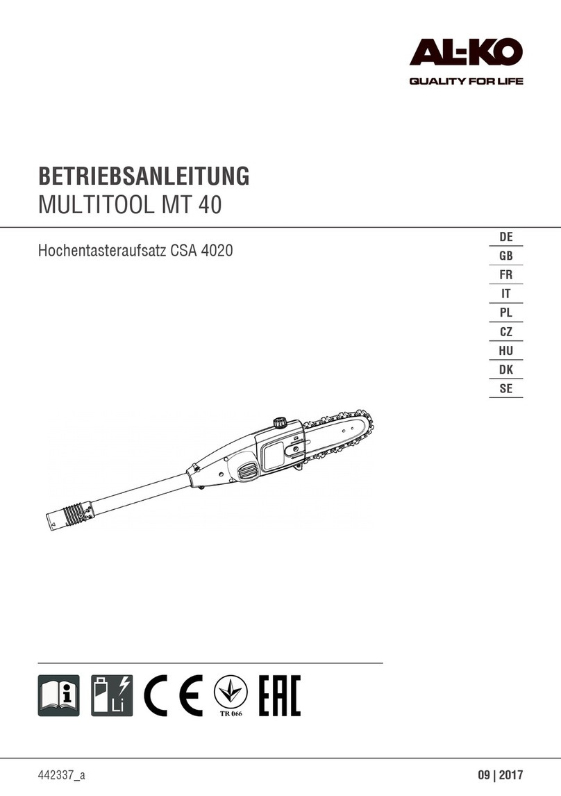 AL-KO MULTITOOL MT 40 Translation of the original instructions for use