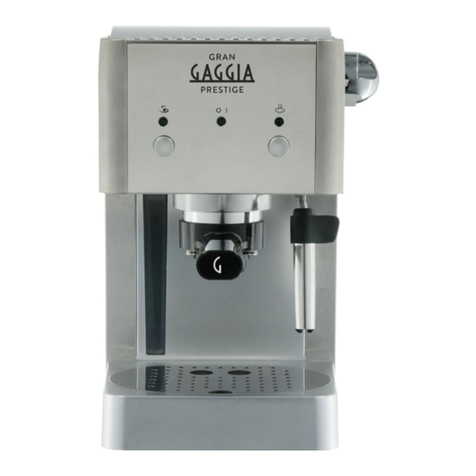 Gaggia Milano GRAN GAGGIA STYLE operating instructions