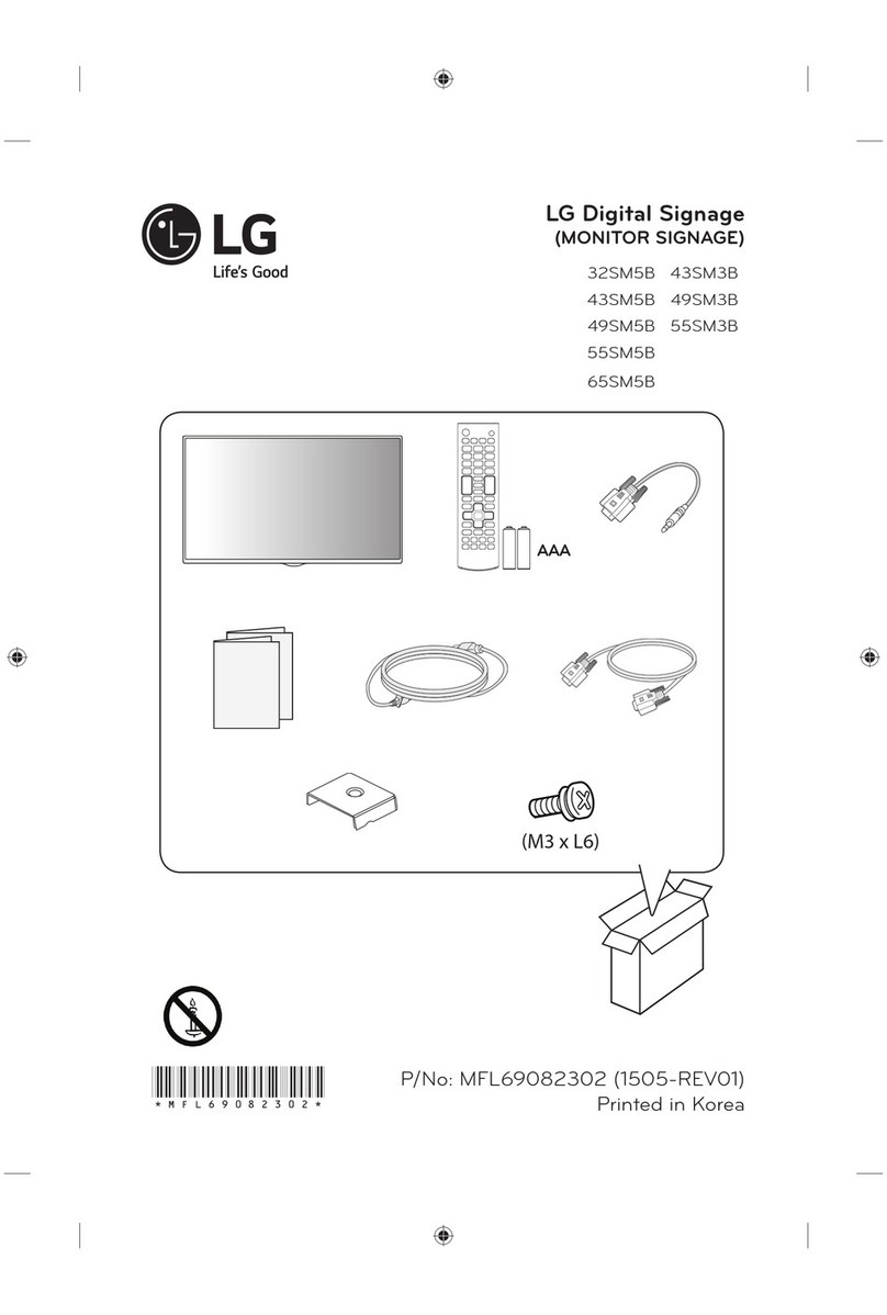 LG 43SM5B User manual
