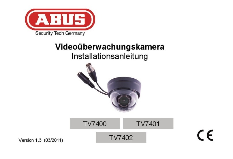 Abus Eyseo TV7400 User manual Abus Eyseo TV7400 User manual