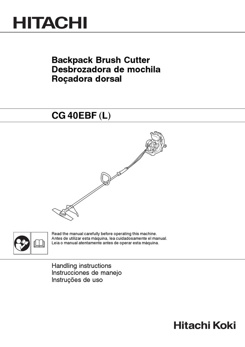 Hitachi CG 40EBF Handling instructions