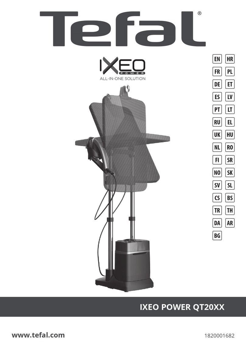 TEFAL IXEO POWER QT20 Series manual