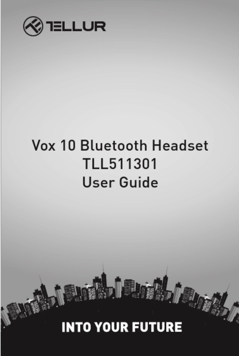 Tellur Vox 10 User manual