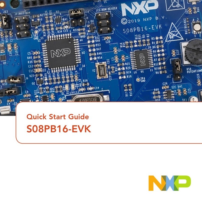 NXP Semiconductors S08PB16-EVK quick start guide