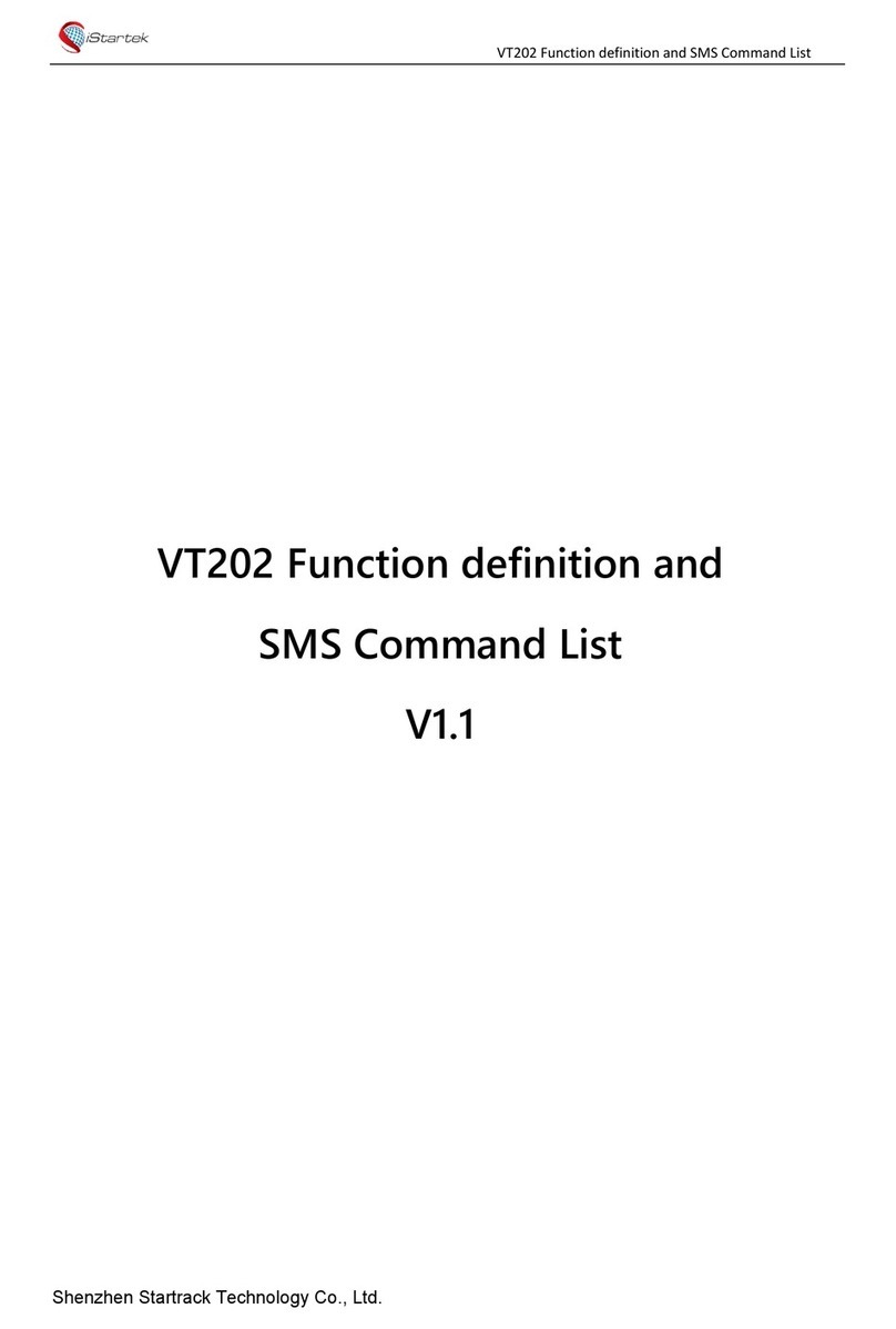 iStartek VT202 Parts list manual
