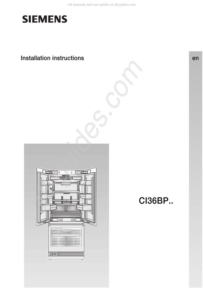 Siemens CI36BP Series User manual