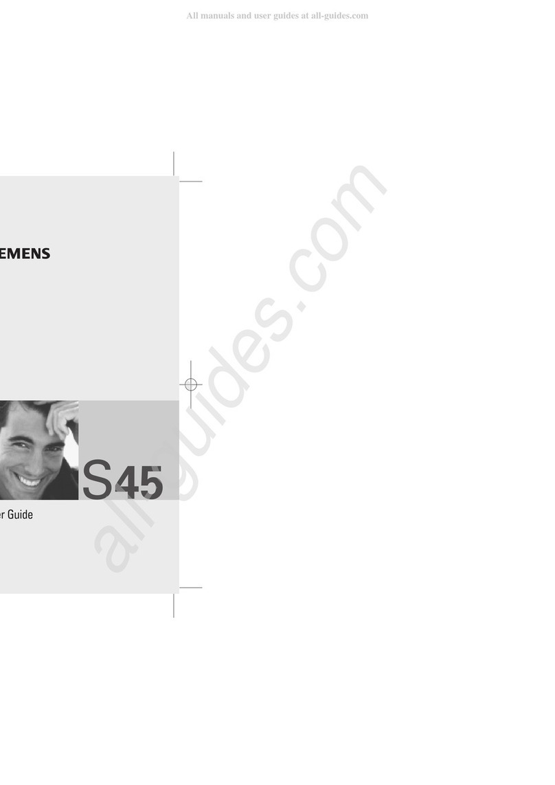 Siemens Gigaset S45 User manual Siemens Gigaset S45 User manual